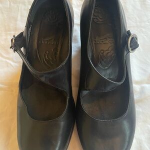 Dansko Black Mary Jane Heels